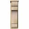 Ekena Millwork New Brighton Rough Sawn Corbel w/Backplate, Douglas Fir, 8"W x 12"D x 28"H COR08X12X28NEB01RDF - alternate 2